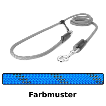 Preview: EASYLONG Hundeleine - L - 10m - blau rally